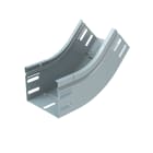 LEGRAND - Curva in salita a 45 solo base. Altezza: 75 mm