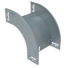 LEGRAND - Curva in discesa a 90° con inversione di piano solo base. Altezza: 75 mm BP200C