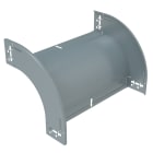 LEGRAND - Curva in discesa a 90 solo base. Altezza: 75 mm