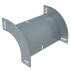 LEGRAND - Curva in discesa a 90° con inversione di piano solo base. Altezza: 75 mm BP400Z