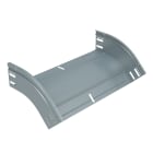 LEGRAND - Curva in discesa a 45 solo base. Altezza: 75 mm BQ500Z