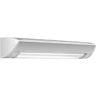 LEGRAND - Applique Compact da 720 mm con lampade fluorescenti T5, finitura alluminio anodizzato color Tech.
