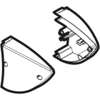 LEGRAND - Calotte kit per integrazione Canale gas S finitura Bianca antibatterica.