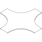 LEGRAND - Coperchio incrocio piano