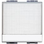 BTICINO - Pulsante 1P (NO) 10A con targa portanome