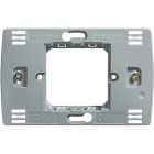 BTICINO - Supporto in resina a 2 posti centrati per scatola rettangolare