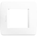 BTICINO - Placca Luna 2 moduli per supporto C4702G o C4702