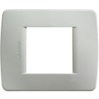 BTICINO - Placca Luna 2 moduli per supporto C4702G o C4702