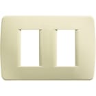 BTICINO - Placca Luna 2 moduli