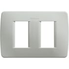 BTICINO - Placca Luna 2 moduli