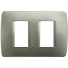 BTICINO - Placca Luna 2 moduli