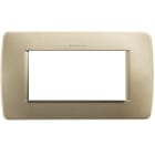 BTICINO - Placca Luna 4 moduli