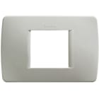 BTICINO - Placca Luna 2 moduli centrali