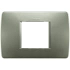 BTICINO - Placca Luna 2 moduli centrali