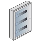 LEGRAND - Quadro da parete in lamiera con portello in cristallo 36 moduli E109C/36D