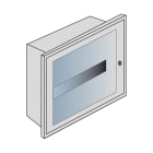 LEGRAND - Quadro da incasso in lamiera con portello in vetro