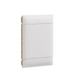 BTICINO - Centralino da incasso LINEA HABITA in resina con portello bianco, 3x18 moduli