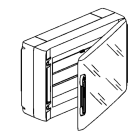 BTICINO - Centralino da parete LINEA WALL - 18 moduli din