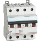 BTICINO - Interruttore magnetotermico modulare BTDIN45 4P curva C - In= 6A