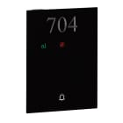 BTICINO - indicatore fuori porta con finitura placca colore NERO