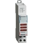 BTICINO - Portalampada a Led triplo rosso