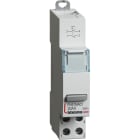 BTICINO - Interruttore doppio 1NO+1NC - 20A - 230V - 1 modulo DIN
