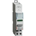 LEGRAND - Interruttore con Led verde - 1NO - 20A - 110-400V - 1 modulo DIN