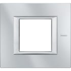 BTICINO - Placca rettangolare Axolute 2 moduli
