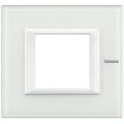 BTICINO - Placca rettangolare Axolute 2 moduli