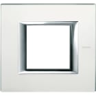 BTICINO - Placca rettangolare Axolute 2 moduli