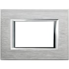 BTICINO - Placca rettangolare Axolute 3 moduli