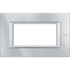 BTICINO - Placca rettangolare Axolute 4 moduli HA4804HC