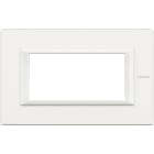 BTICINO - Placca rettangolare Axolute 4 moduli HA4804HD