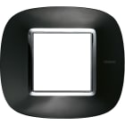 BTICINO - Placca ellittica Axolute 2 moduli