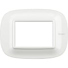 BTICINO - Placca ellittica Axolute 3 moduli