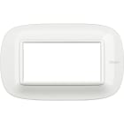 BTICINO - Placca ellittica Axolute 4 moduli