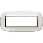 BTICINO - Placca ellittica Axolute 6 moduli