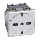 BTICINO - Presa bipasso flat standard tedesco e italiano 2P+T 10/16 A HC4140/16F