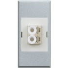 BTICINO - Bussole di accoppiamento duplex per cavo in fibra ottica HC4268LC