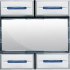 BTICINO - Comando scenari personalizzabile per 4 situazioni ambientali