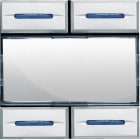 BTICINO - Comando scenario KNX 4 canali serie Axolute