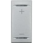 BTICINO - copritasto serigrafati con simbologia + e - funzioni - 1 modulo HC4911AD