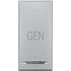 BTICINO - Copritasto Axolute 1 funzione con lente illuminabile simbolo GEN HC4915AC