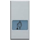 BTICINO - Copritasto per apparecchi di comando assiali simbolo MUR