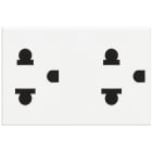 BTICINO - Presa duplex 2P+T 16A 127/250Vac standard euroamericano