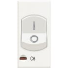 BTICINO - Interruttore magnetotermico 1P+N 6A 230Vac Icn= 1500A HD4301A6