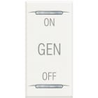 BTICINO - Copritasto Axolute 2 funzioni con simbolo ON GEN OFF