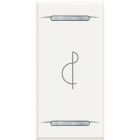 BTICINO - Copritasto Axolute 2 funzioni con simbolo chiave di violino.