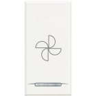 BTICINO - Copritasto Axolute 1 funzione simbolo aspiratore HD4915BC