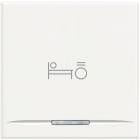 BTICINO - Copritasto SCS per comandi basculanti simbolo LUCE CAMERA HD4915M2BL